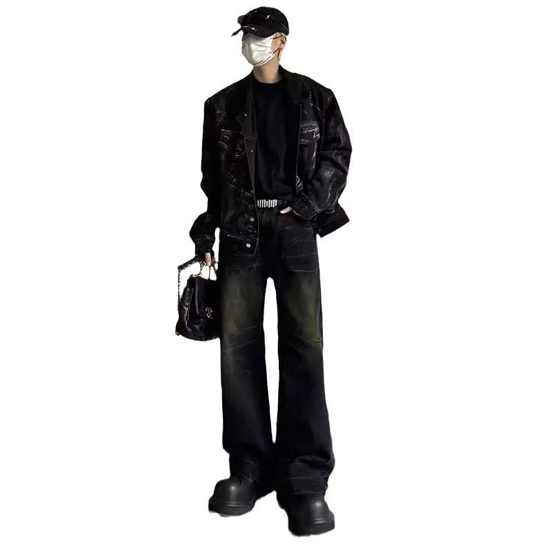 Jeans Negros Lavado Urbano