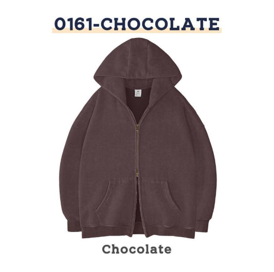 Sudadera doble cremallera basica