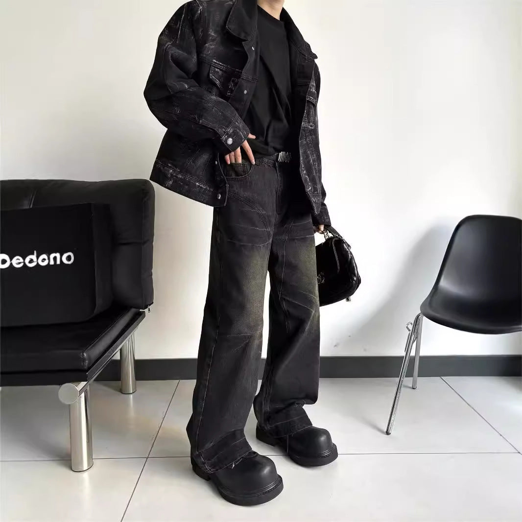 Jeans Negros Lavado Urbano