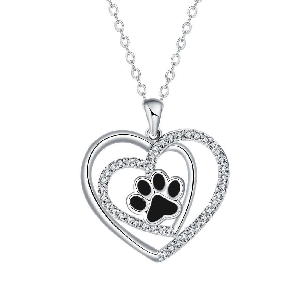 Collar de huellas de patas