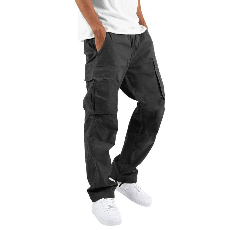 Cargo Jogger Multi-pocket con Cordón Ajustable