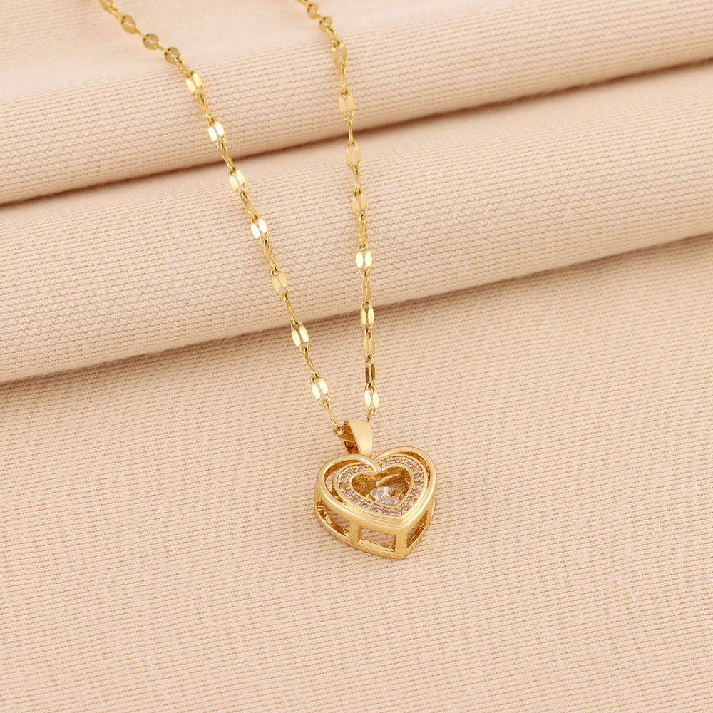 Collar Amor Infinito con Brillantes