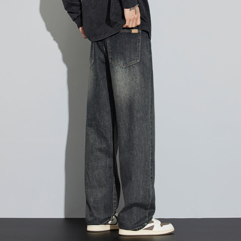 Jeans straight para hombre – Moda retro atemporal
