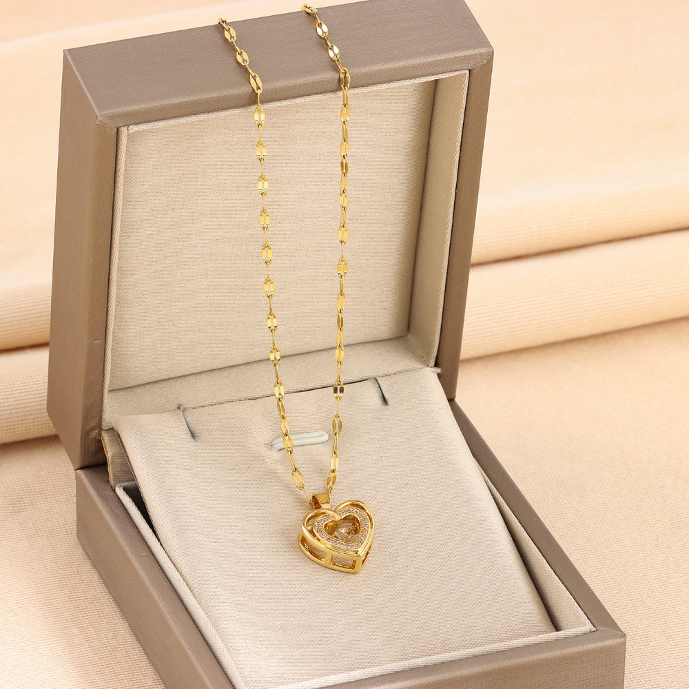 Collar Amor Infinito con Brillantes