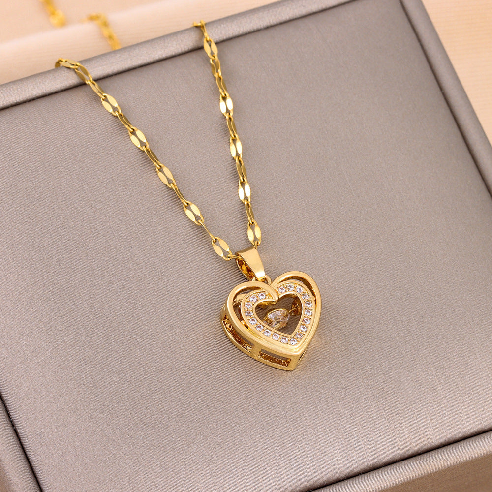 Collar Amor Infinito con Brillantes
