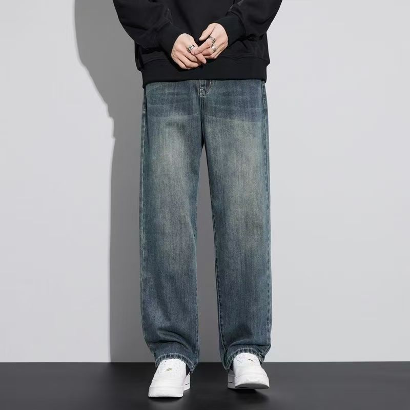 Jeans straight para hombre – Moda retro atemporal