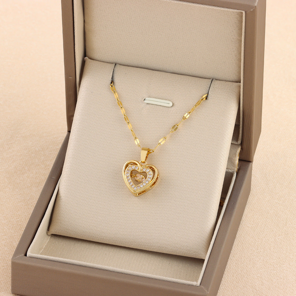 Collar Amor Infinito con Brillantes
