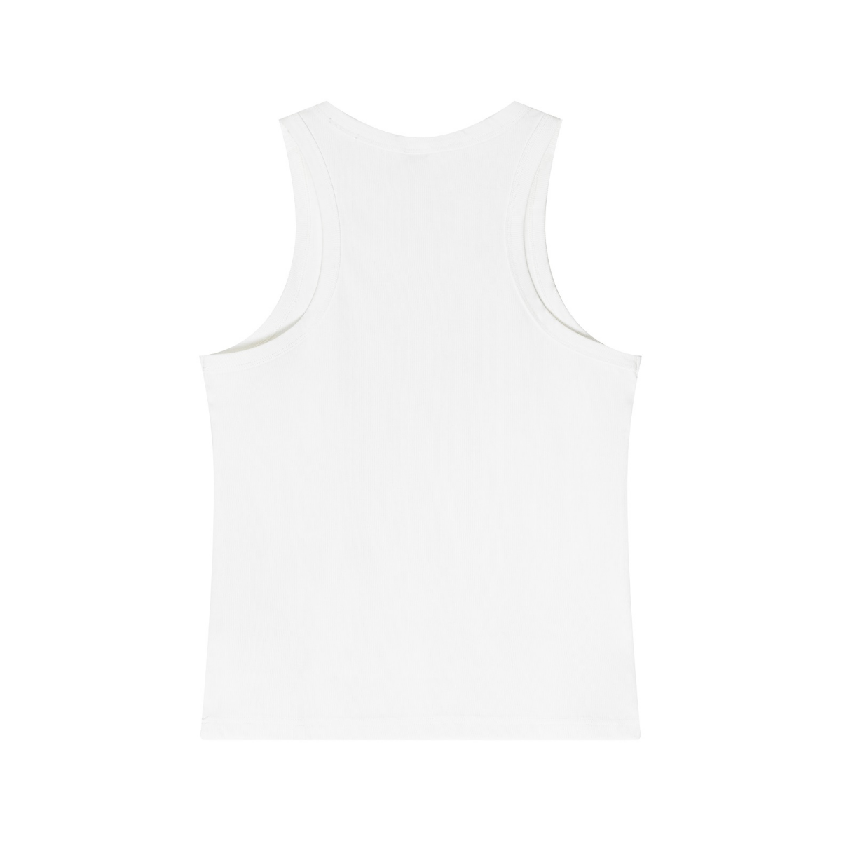 315GSM Vintage Soft-Stretch Ribbed Tank Top Heather Grey